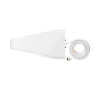 RANGEFUL AY11C-10 Antenne extérieure 11 dBi 3G/4G LTE Yagi Logarithm LPDA Directionnel 698-2700MHz pour Repeater Booster Amplifier 4G Router, SMA Mâle + adaptateur N Mâle, 10m cable