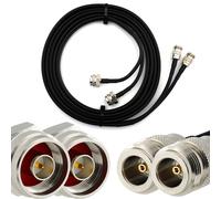 Rangeful N mâle Hex vers N femelle 2m câble coaxial double - HF240 (équivalent à LMR240) HF240T-NMH-NF-2