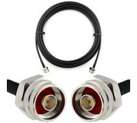 Rangeful N mâle vers N mâle Hex 12m câble coaxial - HF240 (équivalent à LMR240) HF240-NMH-NMH-12