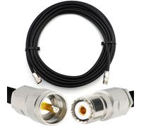 Rangeful PL259 à SO239 2m UHF CB Radio Flexible Coaxial Cable - LMR400 UF UltraFlex équivalent HF400-PL-SO-2
