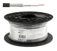 Rangeful RG58U 100m câble coaxial à faible perte 50 Ohm RG58-PVC-100-IT