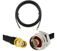 Rangeful RP-SMA mâle vers N mâle Hex 7m câble coaxial - HF240 (équivalent à LMR240) HF240-RPSM-NMH-7