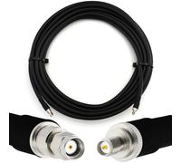 Rangeful RP-SMA mâle vers RP-SMA femelle 10m câble coaxial - elastique HF-400-UF (équivalent à LMR400 UF UltraFlex) HF400-RPSM-RPSF-10