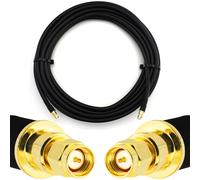 Rangeful SMA mâle vers SMA mâle 15m câble coaxial elastique - équivalent à LMR400 UF UltraFlex HF400-SM-SM-15