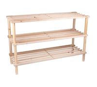 rangement à chaussures Brun Bois H48.5xl26.5xL74cm