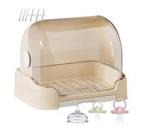 Rangement Biberons Bébé Gobelet Anti-Poussière Amovible Portable Pour