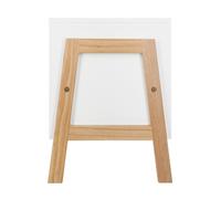 Rangement Casier Bas Blanc Et Bois Blanc