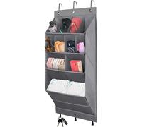 Rangement Chaussure Suspendu Sur Porte avec 6 Crochets, Sac de Rangement de 11 Grandes Poches Profondes Vendos85