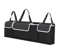 Rangement Coffre de Voiture pour Nissan DayZ Roox/Gloria Cedric/GTR GT-R, Imperméable Organiseur Coffre Voiture Pliable Avec Velcro Plusieurs Compartiments