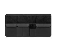 Rangement Coffre de Voiture pour Opel Adam/Astra/Corsa/Crossland/Grandland/GT/Insignia/Zafira, Pliable Étanche Organisateur Rangement Tissu Oxford avec 4 Poches Accessoires Auto,Black