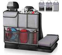 Rangement Coffre Voiture pour Nissan Note, Organisateur de Coffre Sacs Pliables Organiseur de Coffre de Voiture,Grey