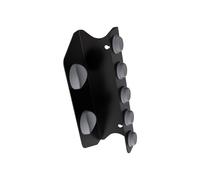 Rangement compact pour outils de coiffage - Organise le sèche-linge et les accessoires dans un cadre en acier au carbone à un seul endroit - Comprend un support de coiffage antidérapant