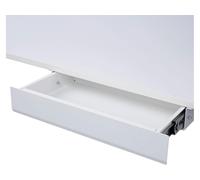 Rangement coulissant sous le bureau S07LW, blanc - N