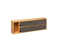 - Rangement Cuisine 2 Compartiments "Winder" 39cm Naturel