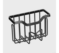 Rangement Cuisine Compact pour Éponges Chiffons(black)