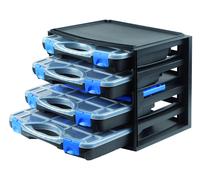 Rangement de 4 mallettes