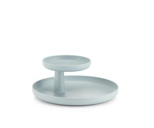 Rangement de Bureau Rotary Tray Gris Glace