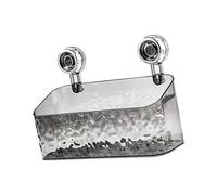 Rangement de douche amovible et étanche for accessoires de cuisine, étagères for shampoing, après-shampoing et savon(L Gray)