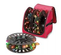 Rangement de la lumière | Protection sans enchevêtrement Organisateur robuste avec 3 rouleaux, sac à lumière décorative - pour l'emballage Garage mansardé mobile