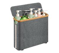 Rangement de papier toilette - Organiseur de papier toilette, panier de rangement étanche pour étagère, tiroirs, chambre, dortoir, mur, toilettes, table d'évier de cuisine