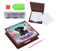 Rangement de peinture à strass - Boîte d'accessoires portable intégrée, organisateur d'artisanat | Kit compact de strass à faire soi-même pour garder les perles, les pierres précieuses, les outils