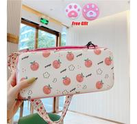 Rangement De Pour Console De Jeu Nintendo Switch,Lanière À Sangle Initiée,Coque De Boîte,Étui,Fruits,12cm X 26cm X 5cm - Type Sg02