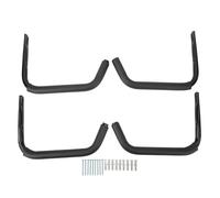Rangement de rangement Kayak Rack Univerl 4PCS Crochets muraux à paroi robuste pour bateau RV Garage Organiteur espace uvegarde ferre (L)