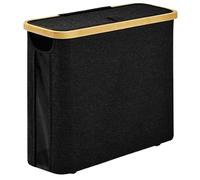 Rangement de rouleau de toilette Boîte de rangement de salle de bain pliable et étanche avec fenêtre en papier de toilette transparente 18x6x15 pouces avec couvercle pour la salle de bain de la cuisi