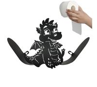 Rangement de rouleaux de papier de soie pour animaux - Joli support en papier pour décoration de salle de bain pour animaux | Supports de papier toilette décoratifs d'animaux amusants, support de pape