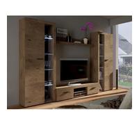 Rangement de salon - Rangement de salon Tucson 107 80866 - Mobilier1.fr - Lefkas chêne - Lefkas oak - Stratifié