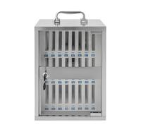 Rangement de téléphone verrouillable pour les écoles, les usines et les camps d'entraînement - Acier inoxydable pour une gestion sécurisée des appareils