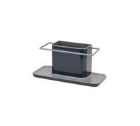 Joseph Joseph – Organiseur d'évier Caddy – Égouttoir intégré, support éponge/brosse – Grand Gris