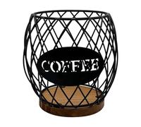 Rangement dosette de café - Récipient de comptoir en métal, porte-dosette de café et organisateur | Solution de rangement de cuisine pour la maison, le café, l'hôtel, la buanderie, la ferme, le