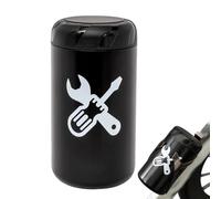 Rangement d'outils pour bouteilles d'eau pour vélos : porte-outils de réparation compact pour vélos de montagne et de route | Stockage solide d'outils Cicl