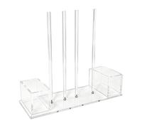 Rangement Du Couvercle Du Pot | Présentoir Antidérapant En Acrylique Transparent | Support De Couvercle De Pot | Pour Tiroir De Placard De Cuisine, Sous-meuble Mural, Garde-manger, Boisson À La Maison