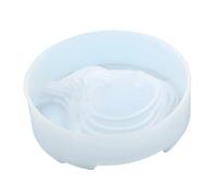 Rangement en élastomère dense pour les productions de rendu à roue libre, outil de bricolage fin et transportable, planificateur de rendu étagé, en silicone moulé