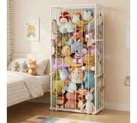 Rangement en métal pour animaux en peluche