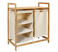 Rangement Etagère Et Panier Beige Home Deco Factory