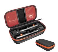 Rangement EVA pour microphone,microphone de transport, avec des espaces intérieurs séparés,pour JBL PartyBox/SENNHEISER microphone sans fil,microphones rechargeables,sac de voyage,housse de protection