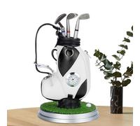 Rangement générique pour stylos et étagères de golf-stylo pour sacs de décoration de papeterie de manette de golf, support de stylo avec horloge pour boutons, gencives, touches de notes