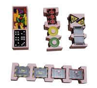 Rangement Insert Organiseur pour zombicide 2eme Edition (Rose)