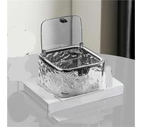 Rangement Lessive Liquide en Capsules Organisateur d'accessoires for cheveux, boîte de rangement en acrylique for bandeau, dosettes lessive, bureau(Gray M)