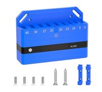 Rangement magnétique pour clés à molette - Porte-outils magnétique | Organisateur de rangement pour clés Allen - Pour vélo - Outil de réparation - Organisation murale - Garage We