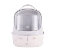 Rangement Maquillage Boîte de Rangement cosmétique Multi-Fonction Soins la Peau Bureau Convient for Salle Bain Chambre Commode Coiffeuse(B)