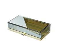 Rangement Maquillage Bureau de Bureau rectangulaire Transparent Simple tiroir cosmétique Boîte Coiffure Casse-tête Produits Soins la Peau Rassette Salle Bain Coiffeuse