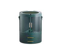 Rangement Maquillage Création Boîte de Rangement cosmétique la Peau Soins avec Miroir Maquillage Lampe adapté à Salle Bain Chambre Commode Coiffeuse(C)