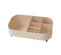 Rangement Maquillage Organisateur De Maquillage D'affichage De Produit De Soin De Peau De Coiffeuse De Boîte De Rangement Cosmétique De Bureau Organisateur Maquillage Maison(White,34.5 * 16 * 14cm)