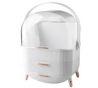 Rangement Maquillage Organisateur De Maquillage Pour Vanité, Organisateur De Cosmétiques Pour Soins De La Peau, Organisateurs Portables De Soins De La Peau, Étui De Maquillage Pour Commode Rangement P