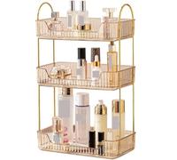 Rangement Maquillage Organisateur De Plateau D'étagère De Rangement De Comptoir De Soins De La Peau De Cosmétiques, Parfum De Maquillage Pour Organisateur De Plateau De Vanité De Commode Rangement Pro