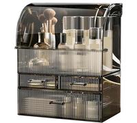 Rangement Maquillage Organisateur De Rangement De Maquillage, Présentoir De Rangement De Cosmétiques En Acrylique Avec Tiroirs, Boîte D'organisation De Maquillage Avec Couvercle Étanche Rangement Prod